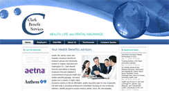 Desktop Screenshot of clarkbenefitservices.com